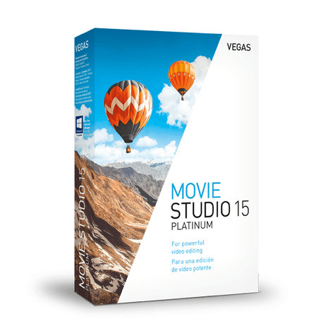 Magix MOVIE-ST-PLAT-15-V VEGAS Movie Studio 15 Platinum Video Editing Software [VIRTUAL]