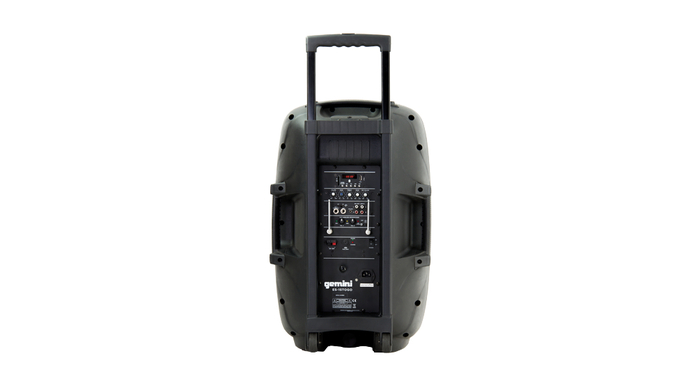 Gemini ES-15TOGO 15" Mobile Active PA System With Bluetooth
