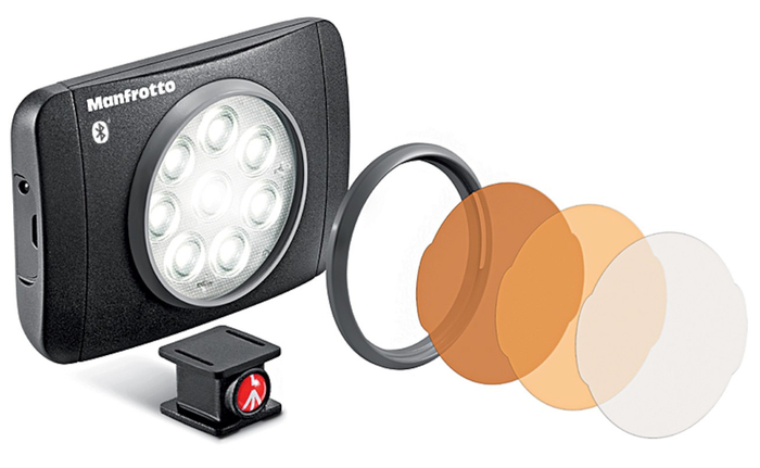 Manfrotto MLUMIMUSE8A-BT Lumimuse8 LED Light With Bluetooth Wireless Technology