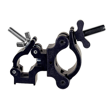 The Light Source QC1.5B-MLB Quad Coupler 1.5 Swivel To Mega-Coupler, Black