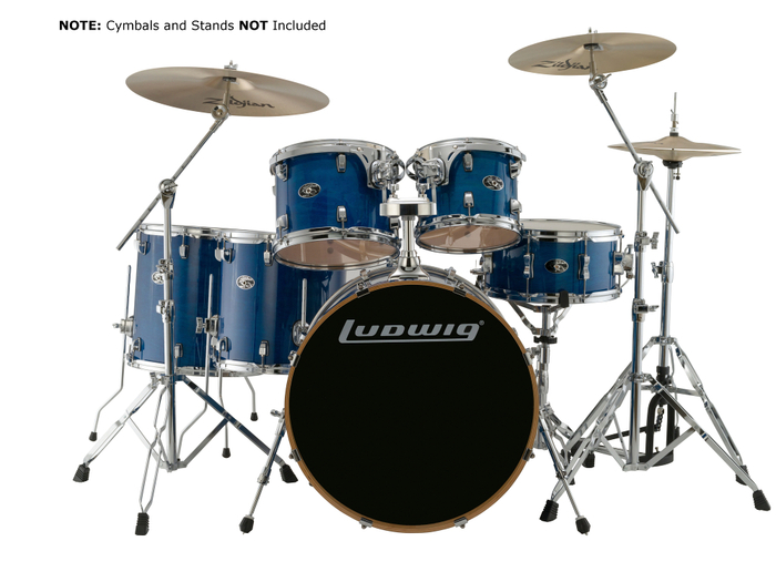 Ludwig LCEM622X Evolution Maple Series 6 Piece Maple Shell Pack