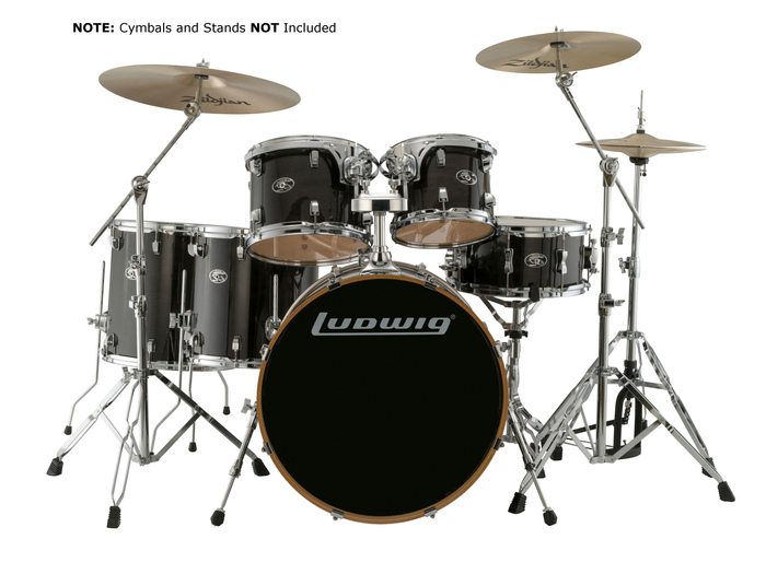 Ludwig LCEM622X Evolution Maple Series 6 Piece Maple Shell Pack