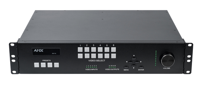 AMX NMX-PRS-N7142-23 6x2 Presentation Switcher With N3212 And N2322 Cards