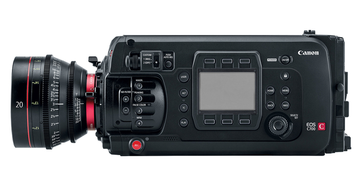 Canon EOS C700 Full-Frame PL 5.9K Cinema Camera With Full-Frame CMOS Sensor And PL Mount, Body Only