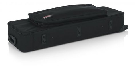 Gator GK-61-SLIM Slim 61-Key Keyboard Case With Wheels