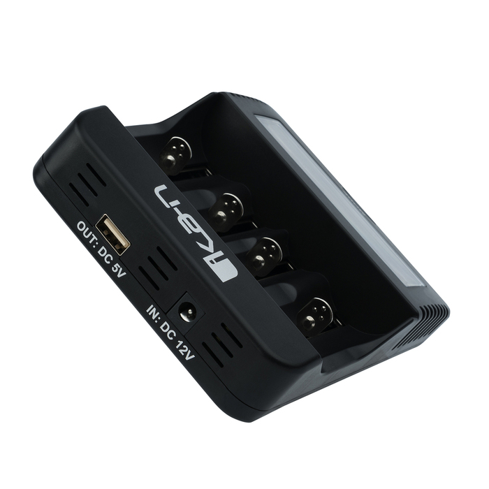 ikan ICH-SC4-V2 Smart Charger For Ni-MH, Ni-Cd, And Li-Ion Batteries