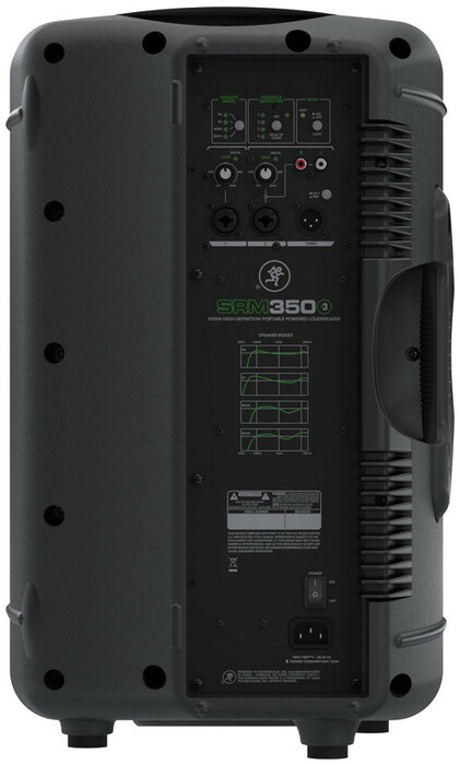 Mackie Dual SRM350v3 Bundle Pair Of 10" Portable Powered Loudspeaker, 1000W