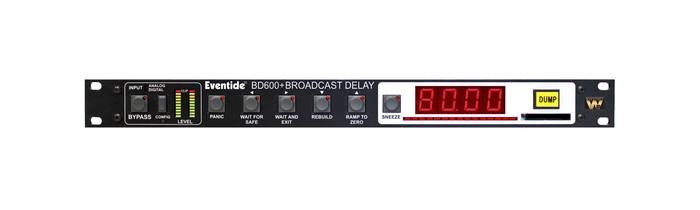 Eventide BD600W+ Professional Broadcast Delay With WheatNet-IP Integration