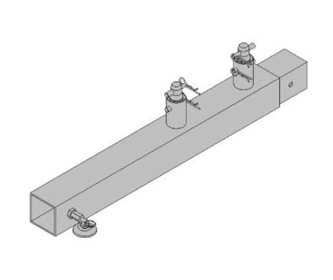 Blizzard Long Extension Leg Long Extension Leg IRiS R2 And IP3 Stacking System Component