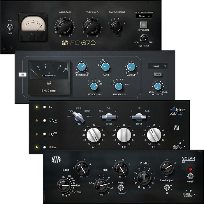 PreSonus Classic Studio Bundle Fat Channel Plug-In Bundle (download)