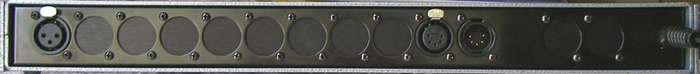 Doug Fleenor Design RERUN-R4 10-Button 4 Universe Rack Unit DMX Controller, Streaming Recorder