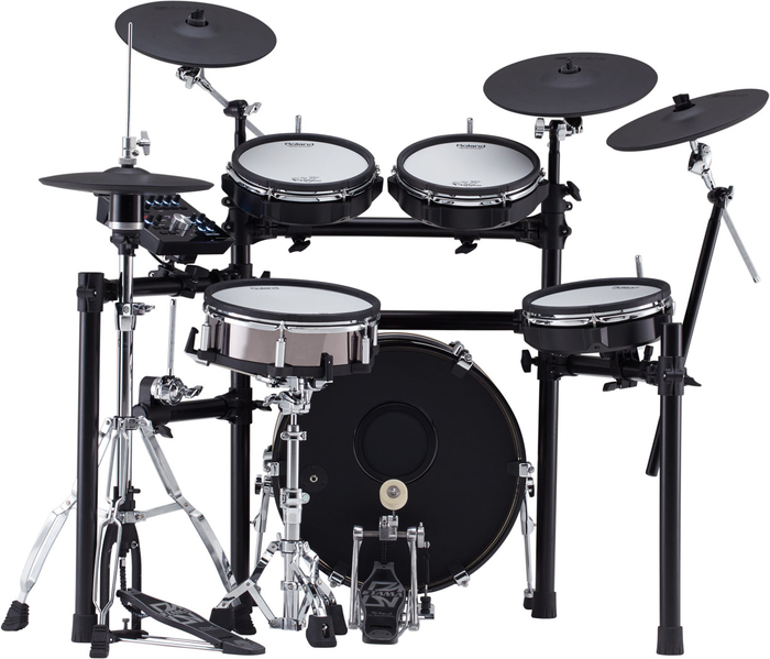 Roland V-Drums TD-25KVX-S 5-Piece Electronic Drum Kit With Mesh Heads & KD-180 Kick
