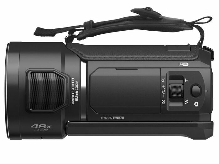 Panasonic HC-V800K 1/2.5” BSI Sensor HD Camcorder With 24X Lens And 3 O.I.S. Stabilizers