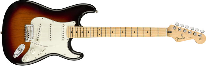 Fender Player Series Stratocaster Strat Solidbody Electric Guitar With Maple Fingerboard