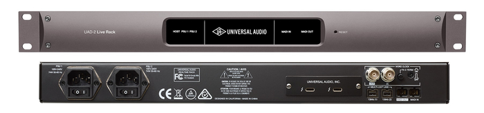 Universal Audio UAD-2 Live Rack Core 16-Channel MADI Processor With UAD-2 QUAD DSP Plus Analog Classics Plus Bundle