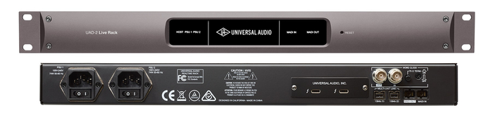 Universal Audio UAD-2 Live Rack Ultimate 16-Channel MADI Processor With UAD-2 QUAD DSP Plus Live Sound Ultimate Bundle