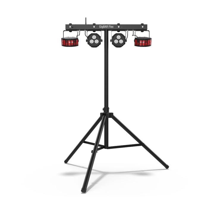 Chauvet DJ Gig Bar Flex 3-in-1 LED Derby, Wash, Strobe Lighting Bar With Remote And Bag