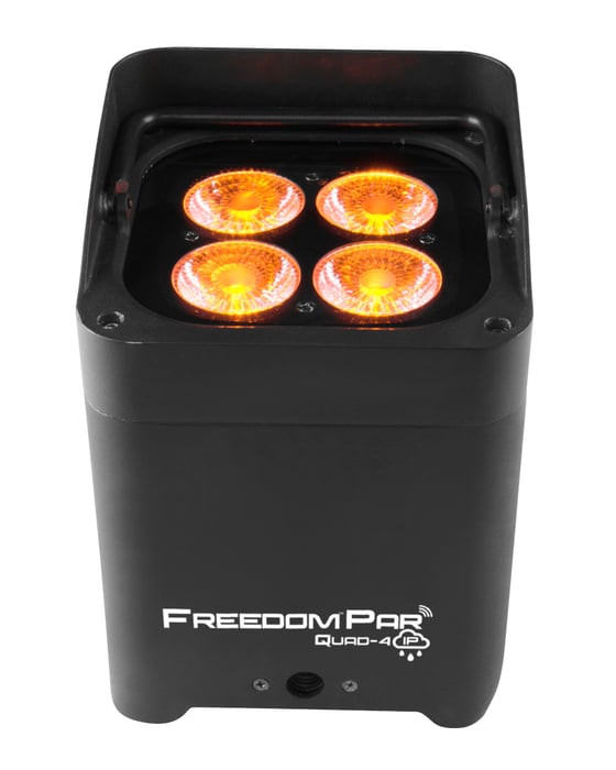 Chauvet DJ Freedom Par Quad-4 IP 4x 5w RGBA LED Battery Powered IP Rated Uplight