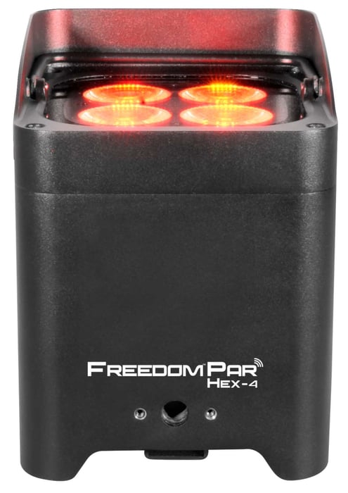 Chauvet DJ Freedom Par Hex-4 5.4 X 5.7w RGBAW+UV LED Battery Powered Uplight