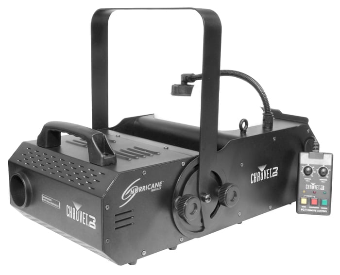 Chauvet DJ Hurricane 1800 Flex Water Based Fog Machine With Adjustable Angle, 29,600 Cfm Output And DMX