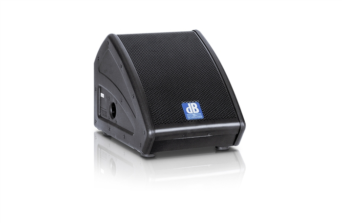 DB Technologies FM-8 8" 2-Way Coaxial Active Floor Monitor, 100W