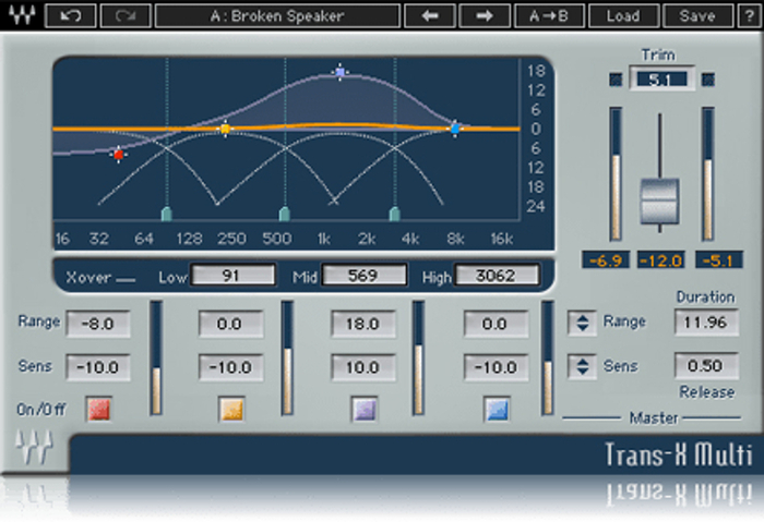 Waves Trans-X Transient Shaper Plug-in (Download)