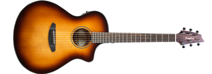 Breedlove DISC-CONCRT-CE-SB-2 Discovery Concert Sunburst CE Acoustic Guitar With Sitka Top And Mahogany Back/Sides