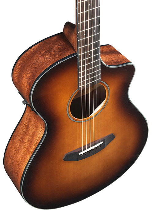 Breedlove DISC-CONCRT-CE-SB-2 Discovery Concert Sunburst CE Acoustic Guitar With Sitka Top And Mahogany Back/Sides