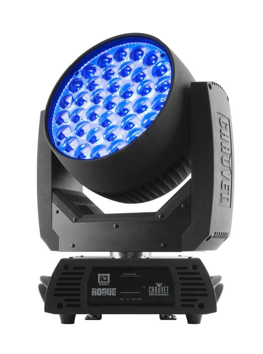 Chauvet Pro Rogue R3 Wash 37x15W RGBW LED Moving Head Wash With Zoom