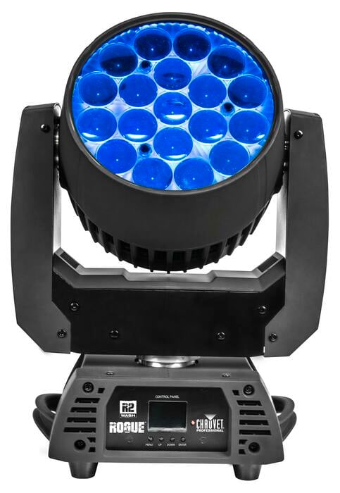 Chauvet Pro Rogue R2 Wash 19x15W RGBW LED Moving Head Wash With Zoom