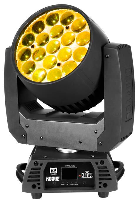 Chauvet Pro Rogue R2 Wash 19x15W RGBW LED Moving Head Wash With Zoom