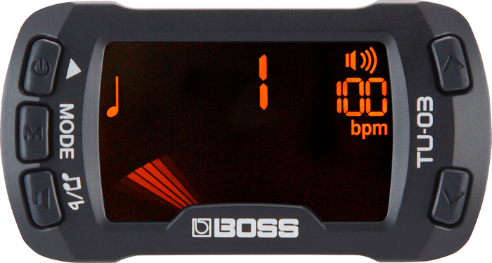 Boss TU-03 Clip-On Tuner/Metronome