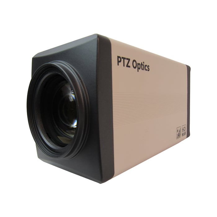 PTZOptics PT20X-ZCAM 2.07MP 1080p 20X Zoom HD-SDI Box Camera In White
