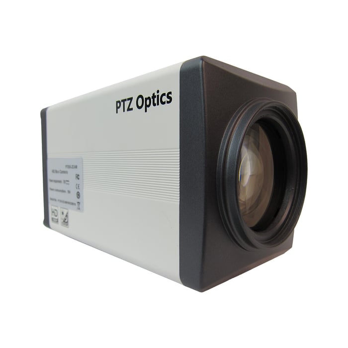 PTZOptics PT20X-ZCAM 2.07MP 1080p 20X Zoom HD-SDI Box Camera In White
