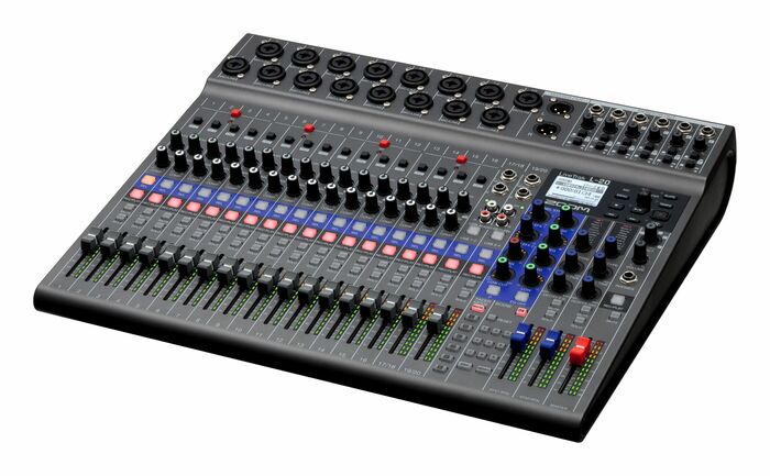 Zoom LiveTrak L-20 20-Channel Digital Mixer, Recorder, And USB Audio Interface