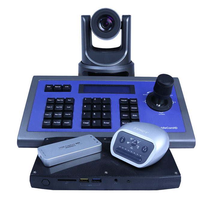 PTZOptics PT-PRODUCER-20X Producer Kit With 20x HD-SDI Live Streaming Camera