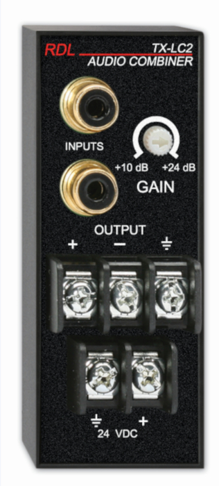 RDL TXLC2 Unbalanced To Balanced Line Combiner