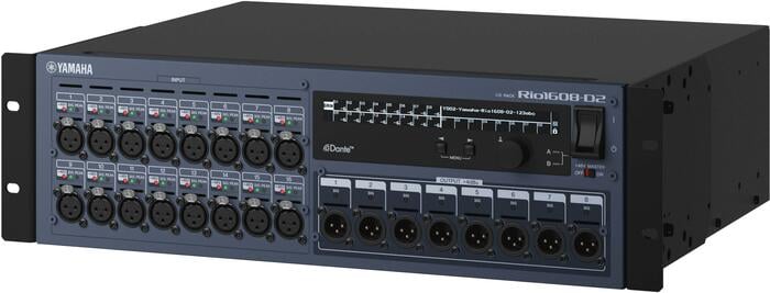 Yamaha Rio1608-D2 16-Channel Digital Network Remote With Dante