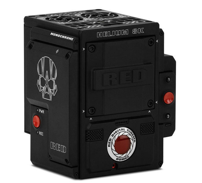 RED Digital Cinema DSMC2 BRAIN/Helium Monochrome Digital Cinema Camera With Helium 8K S35 Monochrome Sensor