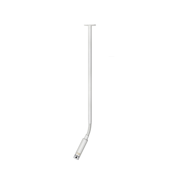 Audix M40W12S Miniature High-Output Supercardioid Hanging Mic With 12" Gooseneck, White