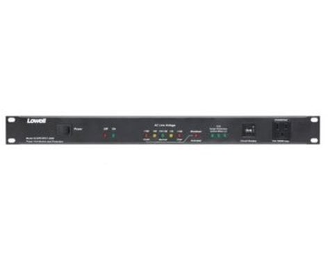 Lowell ACSPR-RPC1-2009 Power Panel, 20A, 6-Switched 3-Unswitched Outlet, 1 Rack Unit