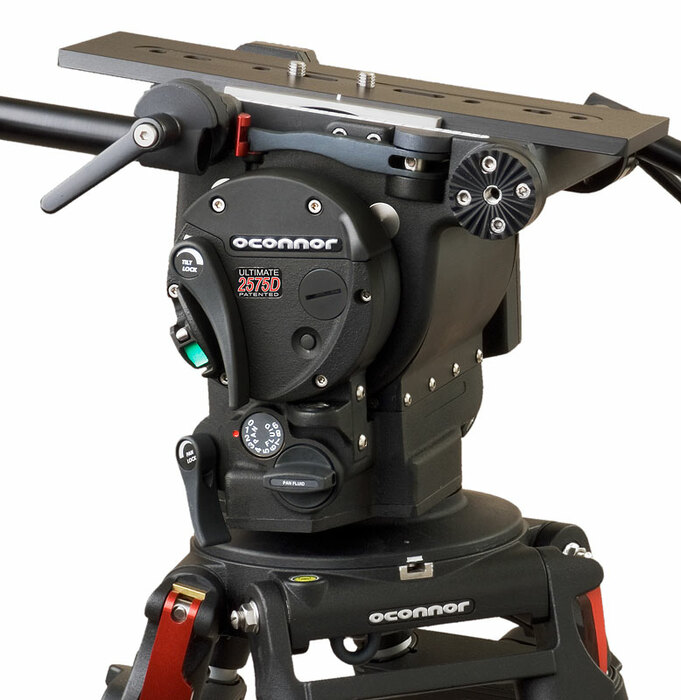 O`Connor C2575-CINEM-F 2575D Head And Cine Mitchell Tripod With Floor Spreader