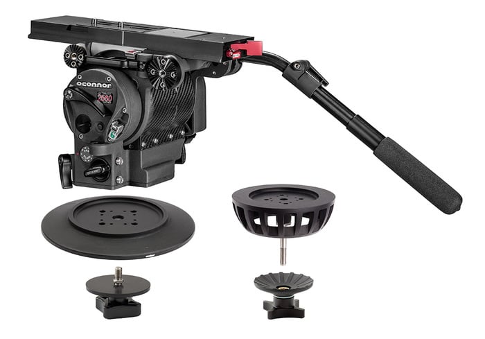 O`Connor C2560-60L150-M 2560 Head And 60L 150mm Bowl Tripod With Mid Level Spreader