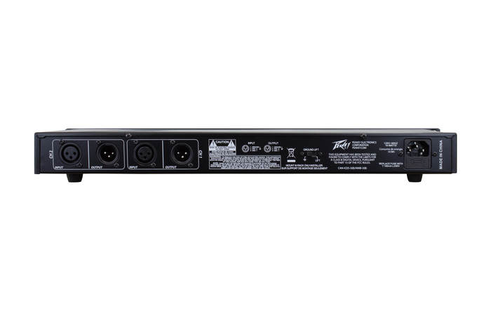 Peavey PV 215EQ Dual 15-Band Graphic EQ, 1 Rack Unit, Black