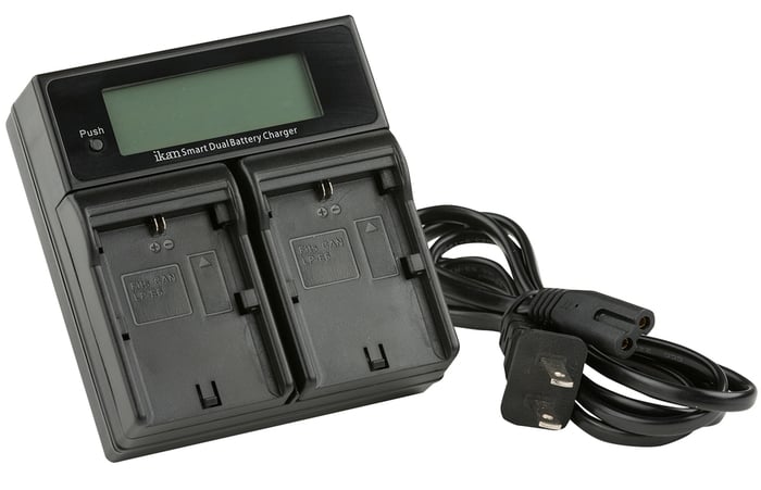 ikan ICH-KDUAL-E6 Dual Charger For Canon E6 Style Batteries