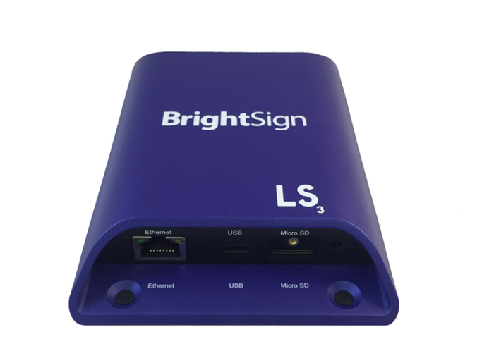 BrightSign LS423 Standard I/O HTML5 Player