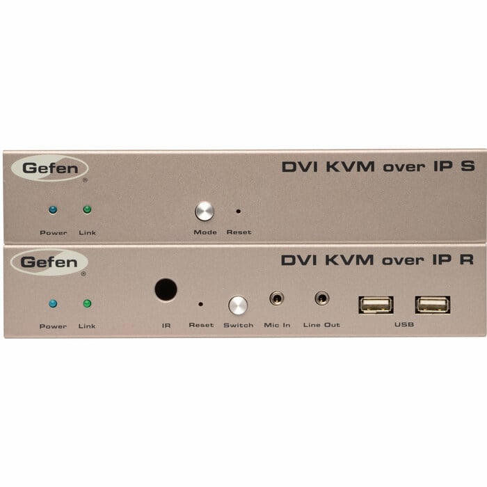 Gefen EXT-DVIKVM-LANRX A/V Extender And Distributer
