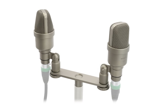 Microtech Gefell M 930 Ts-Stereo-ORTF Matched Pair Of Studio Microphones With Double-Mount