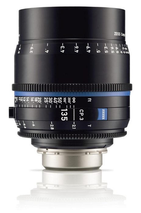 Zeiss CP3-135 CP.3 135mm T2.1 Compact Prime Lens In Feet Scale