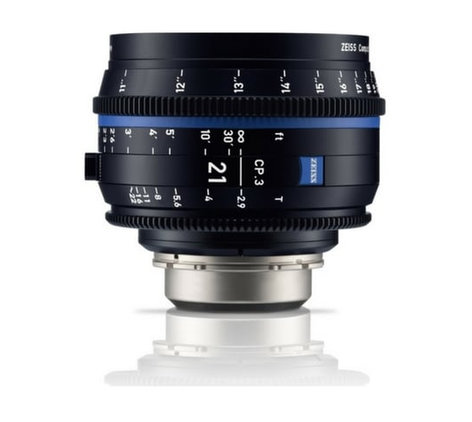 Zeiss CP3-21 CP.3 21mm T2.9 Compact Prime Lens In Feet Scale